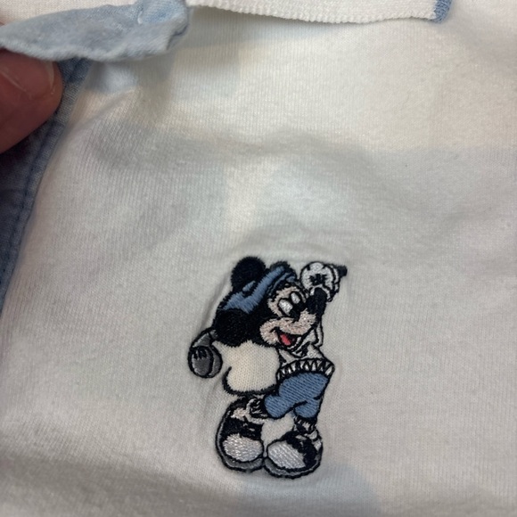 EP Pro White Polo Shirt with Blue Logo - Picture 2 of 3